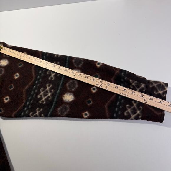 Men's Shacket Shirt Jacket Button Up Navajo Print Western Warm Outdoor size XL - Picture 5 of 6